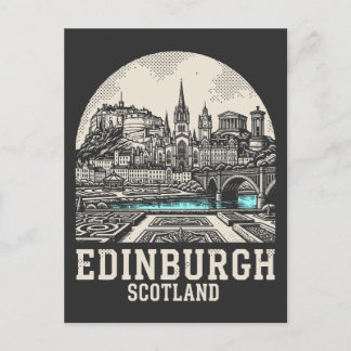 Edinburgh Stad Schotland Briefkaart