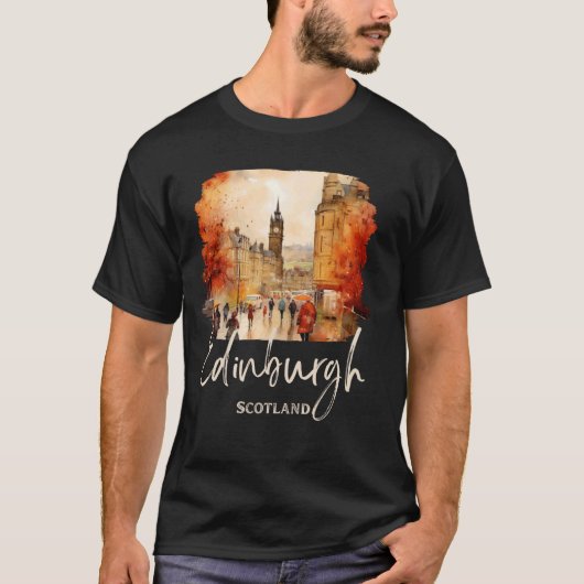 Edinburgh T-shirt (Voorkant)