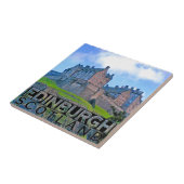 Edinburgh Tegeltje (Zijkant)