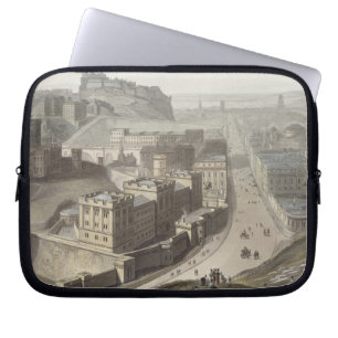 Edinburgh, uit Calton Hill, uit 'A Voyage Around Laptop Sleeve