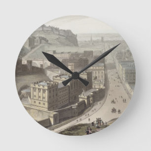 Edinburgh, uit Calton Hill, uit 'A Voyage Around Ronde Klok