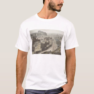 Edinburgh, uit Calton Hill, uit 'A Voyage Around T-shirt