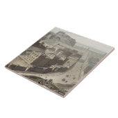 Edinburgh, uit Calton Hill, uit 'A Voyage Around Tegeltje (Zijkant)