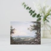 Edinburgh uit het zuiden, 18e eeuw briefkaart (Staand voorkant)