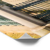 Edinburgh van Calton Hill, Schotland Poster (Hoek)