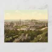 Edinburgh van het Castle, Schotland Briefkaart (Voorkant)