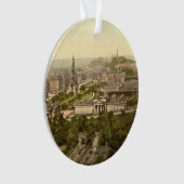 Edinburgh van het Castle, Schotland Ornament (voorkant)