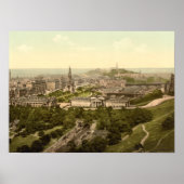 Edinburgh van het Castle, Schotland Poster (Voorkant)