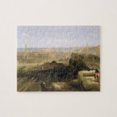 Edinburgh van het kasteel, 1847 (olie op canvas) legpuzzel (Horizontaal)