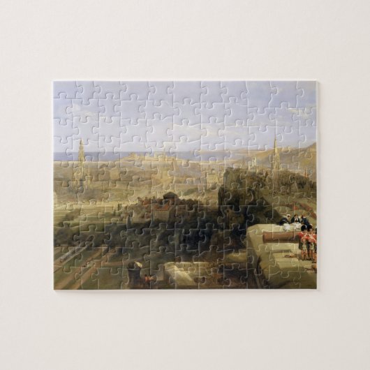 Edinburgh van het kasteel, 1847 (olie op canvas) legpuzzel (Horizontaal)