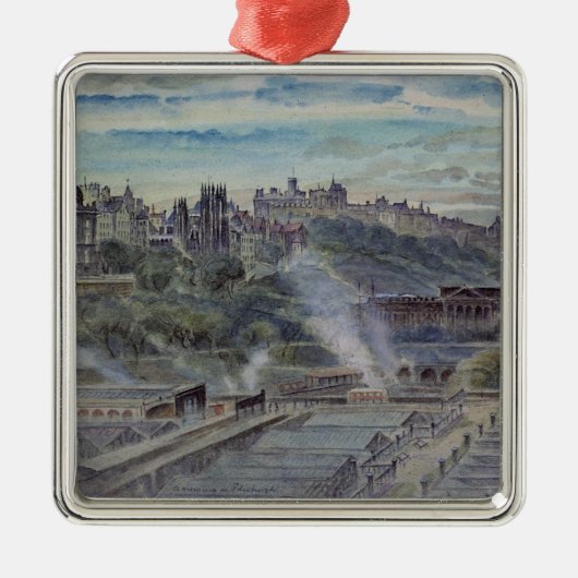 Edinburgh van nabij St. Anthony's kapel Metalen Ornament (Voorkant)