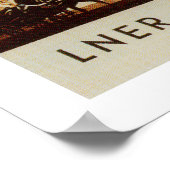 Edinburgh via LNER Rail Poster (Hoek)