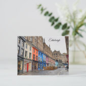 Edinburgh - Victoria Street Briefkaart (Staand voorkant)