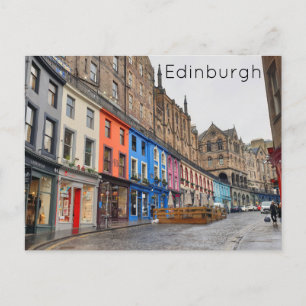 Edinburgh - Victoria Street Briefkaart