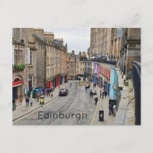 Edinburgh Victoria Street Briefkaart