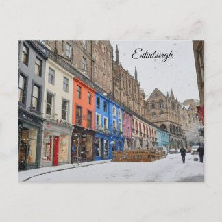 Edinburgh - Victoria Street Briefkaart
