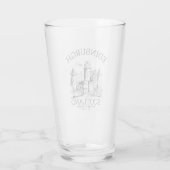 Edinburgh | Vintage United Kingdom Souvenir Glas (Achterkant)