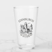 Edinburgh | Vintage United Kingdom Souvenir Glas (Voorkant)
