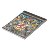 Edinburgh-wapenschild, Schotland Notitieblok (Linkerzijde)