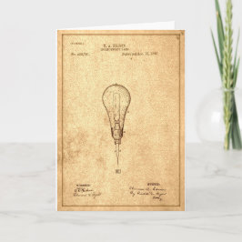 Edison Bulb Patent Kaart