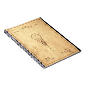 Edison Bulb Patent Notitieboek (Rechterzijde)