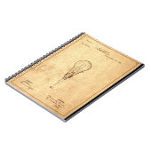 Edison Bulb Patent Notitieboek (Linkerzijde)