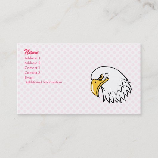 Edison Eagle Visitekaartje (Voorkant)