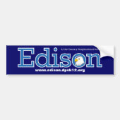 Edison elementaire schoolbumpersticker bumpersticker (Voorkant)