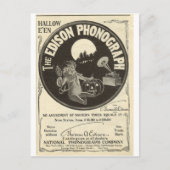 Edison-fonograaf Briefkaart (Voorkant)
