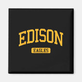 Edison High School Hs Edison Nj Varsity Srts Magneet (Voorkant)