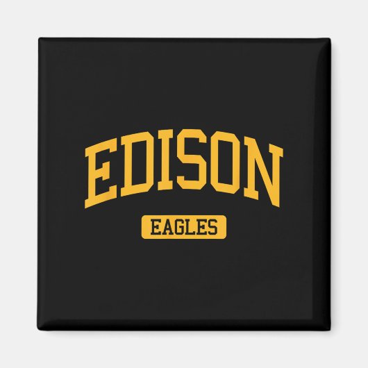 Edison High School Hs Edison Nj Varsity Srts Magneet (Voorkant)