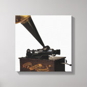 Edison Home Phonograph Canvas Afdruk (Voorkant)