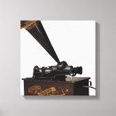 Edison Home Phonograph Canvas Afdruk (Voorkant)