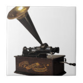 Edison Home Phonograph Tegeltje (Voorkant)