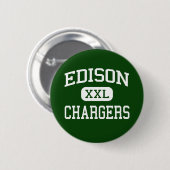 Edison - laders - High - Huntington Beach Ronde Button 5,7 Cm (Voorkant /achterkant)