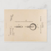 edison-patent-lamp-briefkaart-u.s. briefkaart (Voorkant)