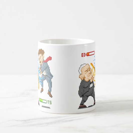 Edison Vs. Tesla Koffiemok (Center)