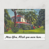 Edison's Home, Fort Myers, Florida Briefkaart (Voorkant)