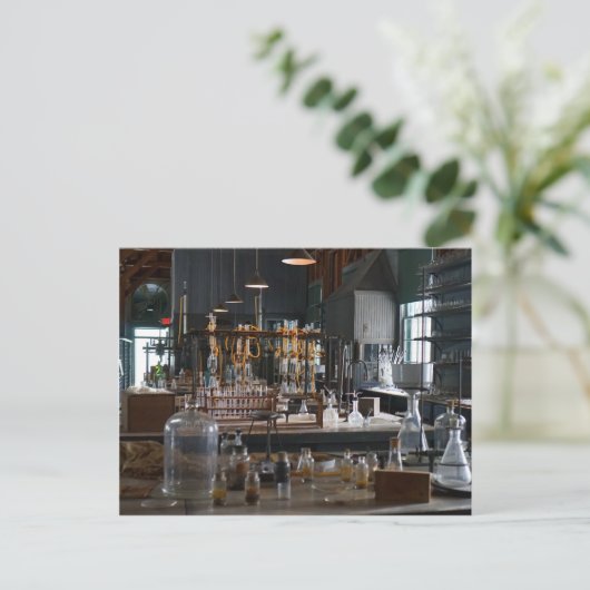 Edisons-workshop Briefkaart (Staand voorkant)