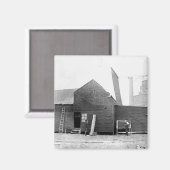 Edison's zwarte Maria Magneet (Voorkant / Achterkant)