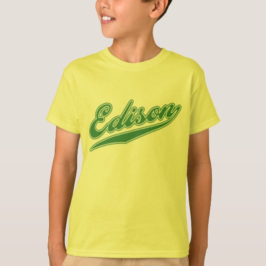 Edisonscript T-shirt (Voorkant)