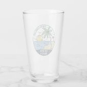 Edisto Beach South Carolina  Glas (Achterkant)