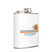 Edisto Beach South Carolina Sun Palm Trees Heupfles (Rechts)