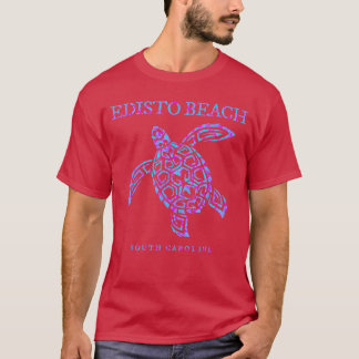 Edisto Beach South Olina Zee Schildpad Beach Vakan T-shirt