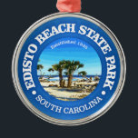 Edisto Beach SP Metalen Ornament<br><div class="desc">Edisto Beach State Park, SC.</div>