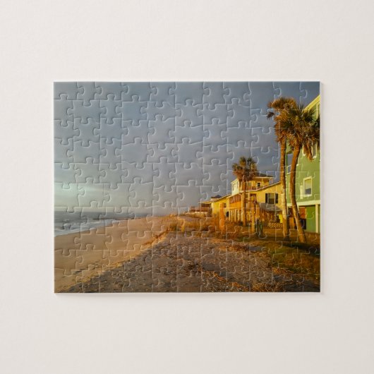 Edisto Island Beach South Carolina. Jigzaag Puzzle Legpuzzel (Horizontaal)
