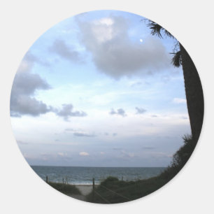 Edisto Island SC Ronde Sticker