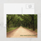Edisto Island South Carolina - Gepersonaliseerd Briefkaart (Voorkant / Achterkant)