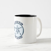 Edisto Island Tweekleurige Koffiemok (Voorkant rechts)