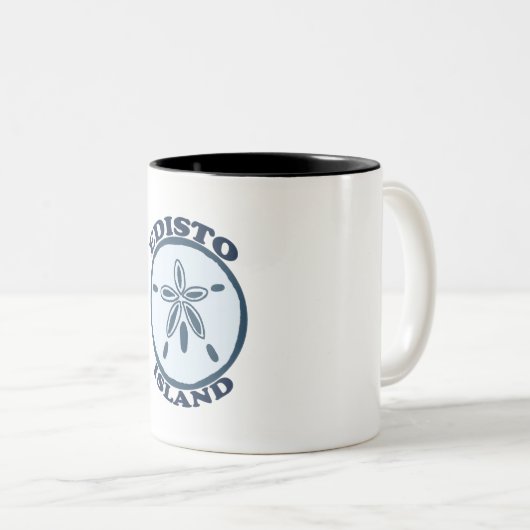 Edisto Island Tweekleurige Koffiemok (Voorkant rechts)